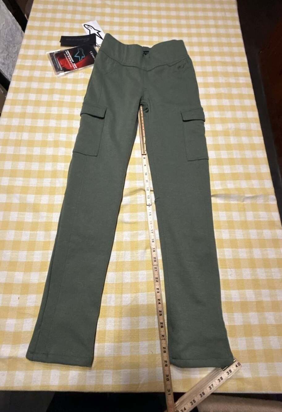 NWT Alpinestars Iria Women's Leggings Size L Green Cargo Pants